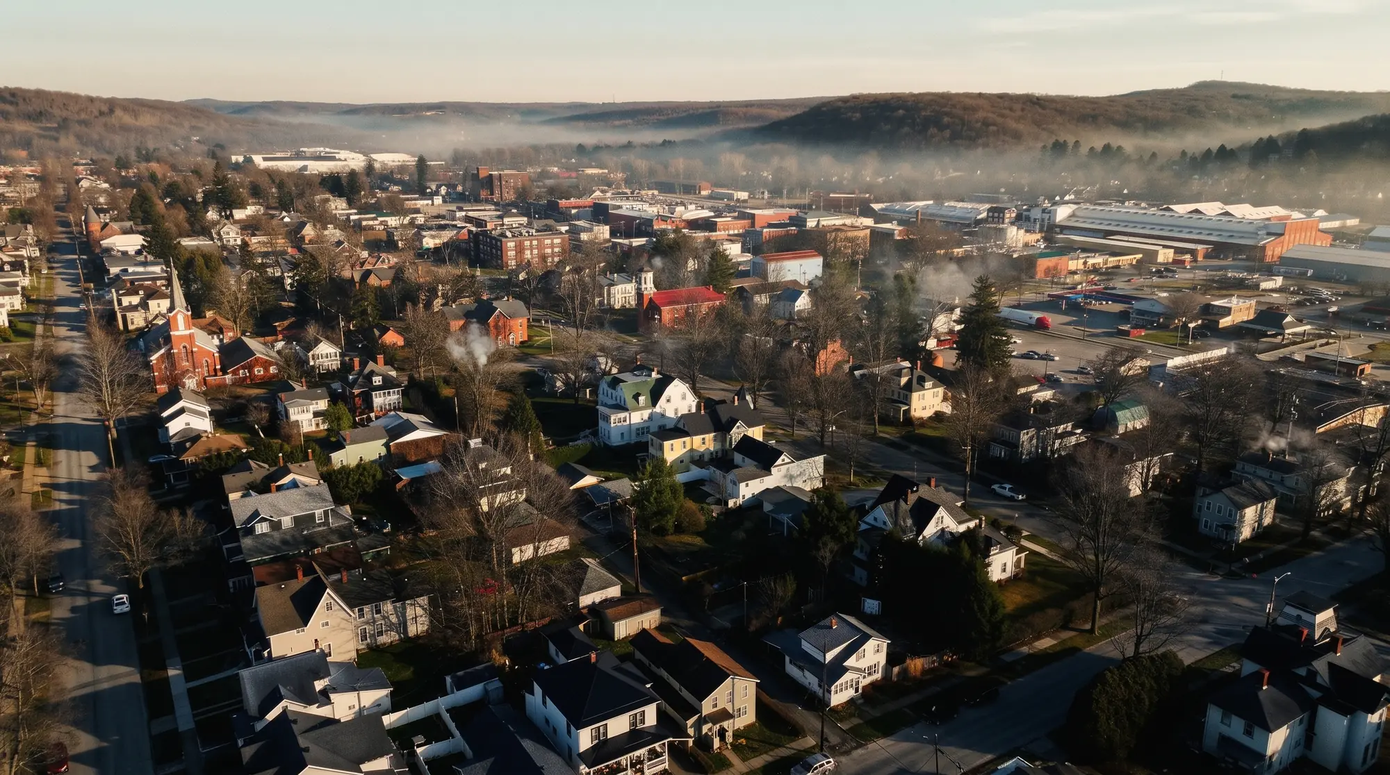 Titusville today, from above